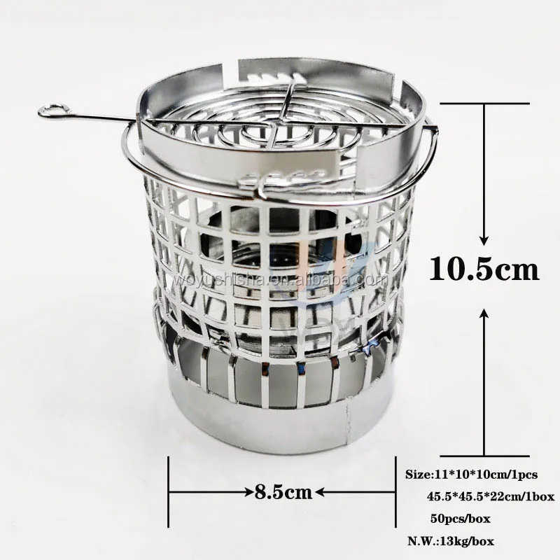 Woyu Shisha Iron Coal Cage Cover Aluminum Hookah Charcoal Holder Buy