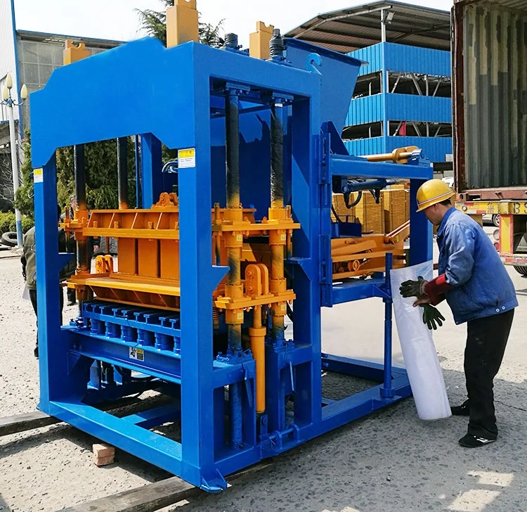 Get Data Entry Jobs Online QT5-15 Full-automatic Block Making Machine Brick Making Machine in Pakistan