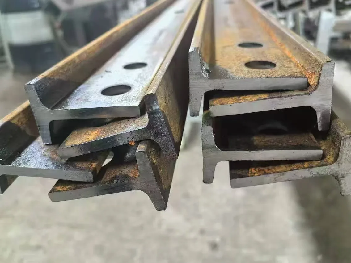 Jiangsu Manufacturer's T-Shaped Steel Rod Hot-Rolled Welded Anti-Falling Guide Rail Can Punch Many Materials Iron Product