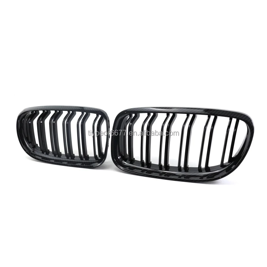 product tiypeor double slats gloss black kidney grille grill for bmw e90 e91 3 series 2009 2010 2011-10