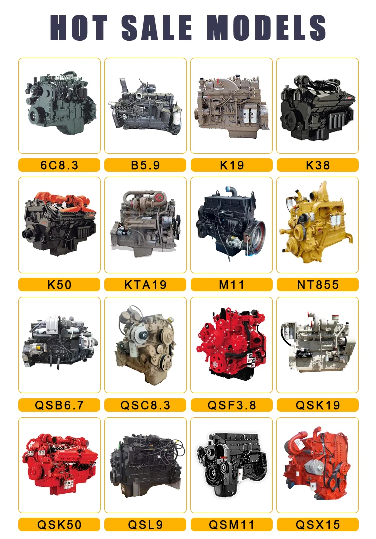 High Quality New Cummins Diesel Engines B3.3 B3.3t Used For Generator ...