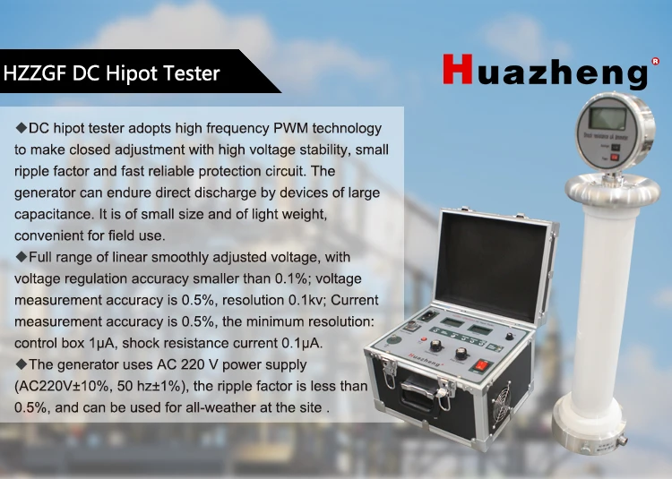 Huazheng 전기 Hv Dc Hipot 시험/고전압 시험 장비 30kv Ac Hipot 검사자 - Buy 30kv의 Ac ...