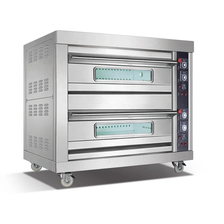 2 Deck 6 Trays Baking Oven Hot Air Bakery Oven Commercial Electric Oven for Bakery - Image 4