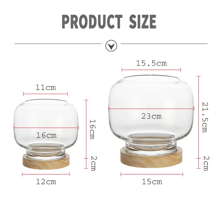 Ciotola Per Pesci Rotonda 12,5cm - Plastica Trasparente, Per Decorazione O Piccoli Pesci - Foto 3