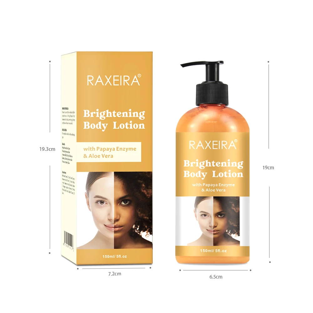 Papaya & Aloe Vera Extreme Whitening Body Lotion Anti Aging Wrinkles Dark  Spot Corrector Brightening Face & Body Lotion