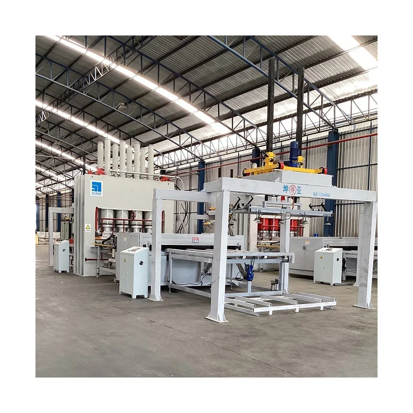 Short Cycle Melamine Laminated Board Hot Press Particle Board Laminating Machine