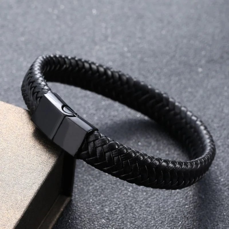 Daihe New Arrival Men Genuine Leather Accessory Hand Jewelry Vintage ...