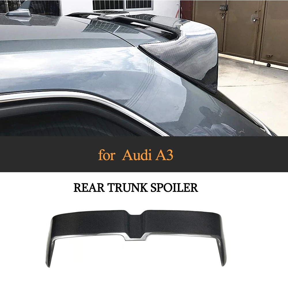 For Audi A3 S3 RS3 8V Sportback Gloss Black Boot Roof Spoiler 5 Door 2013-2020