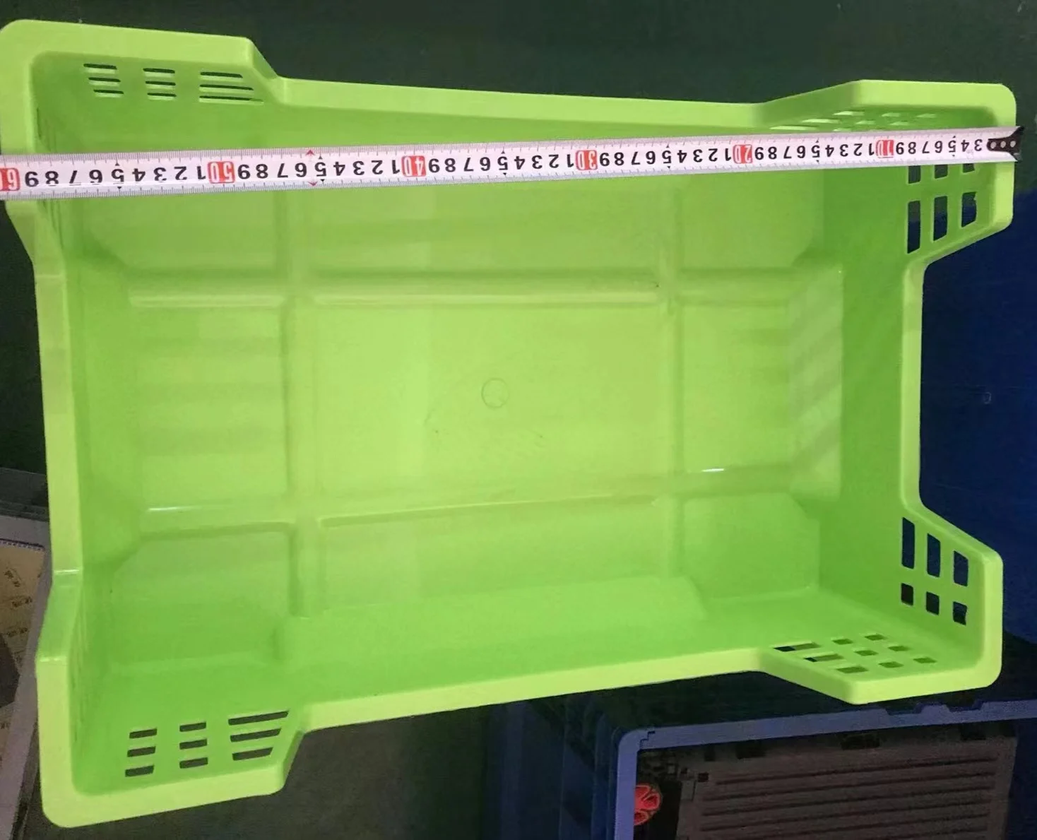 PP Blue Stackable Black Soldier Fly BSF Plastic Worm Breeding Box for Maggot Redworms Barley Worms Silkworms