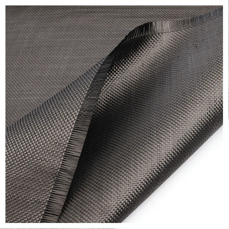 High Strength 3k Plain Twill Mixed Blended Weave Woven Fibre Yarn Cloth