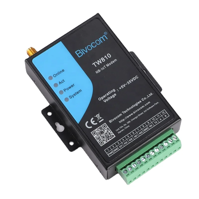 Bivocom Modbus SMS Alarm Cellular Modem GPRS IP Modem GSM Data Receiver for ATM POS