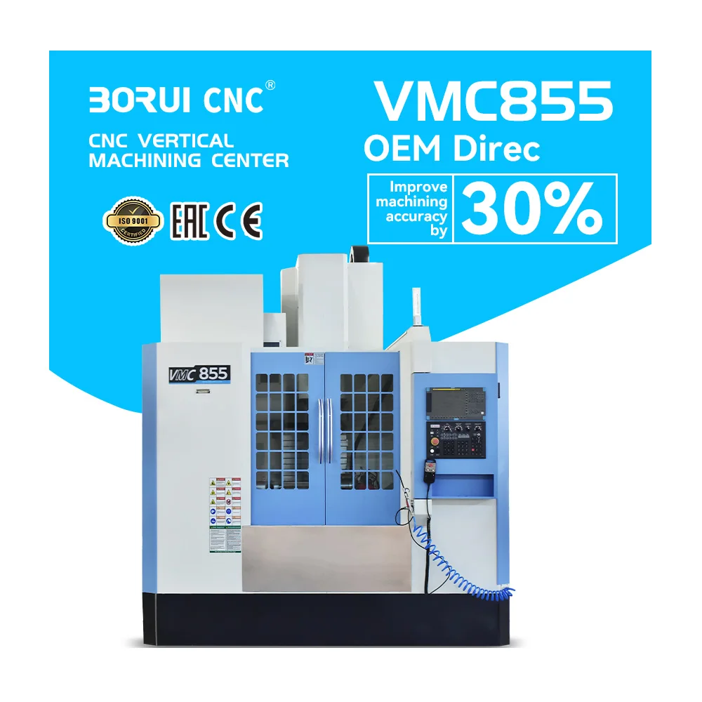 High Precision VMC855 - 3, 4, 5 Axis Machining Center