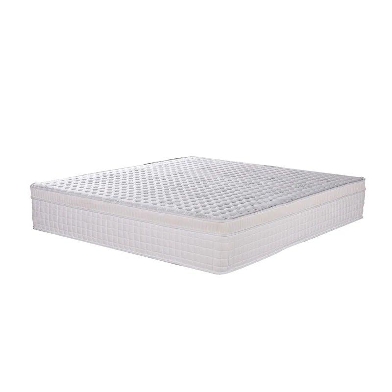 Custom Factory Supply King Queen Full Size Pillow Top  Pocket Spring Hotel Bed Mattress in a Box