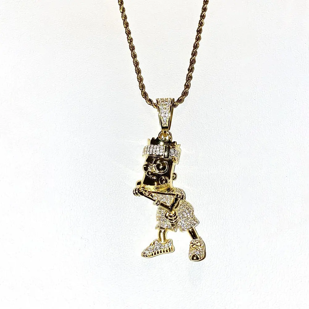 Men's Iced Out All Pocket outlet Full Necklace