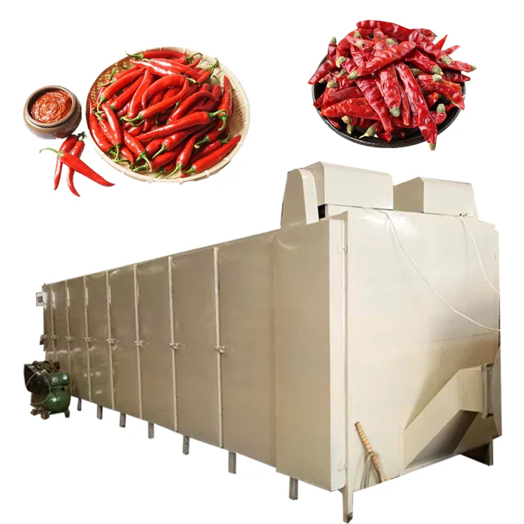 Mesh Belt Conveyor Dryer Multiple Layer Hot Air Continuous Drying Machine for Food