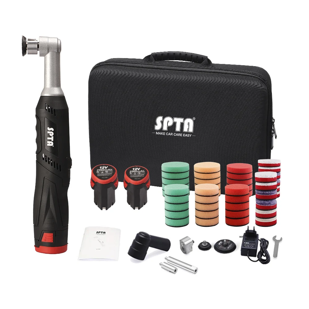 New Spta Mini Ro/da Car Polisher Set For Car Detailing - Buy Cordless  Polisher,12v Mini Polisher,Car Polisher Product on Alibaba.com