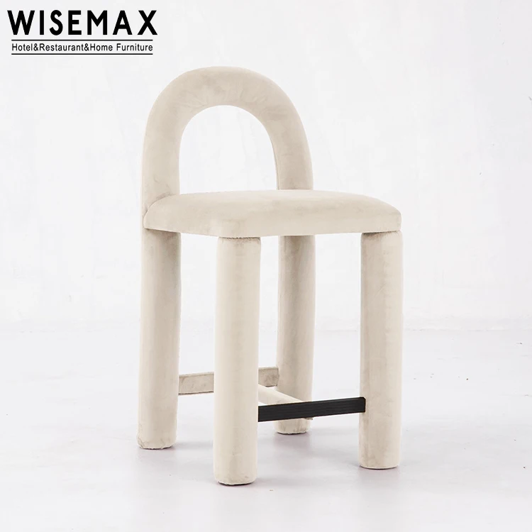 Мебель WISEMAX современная роскошная барная мебель барный стул бархатные стулья для