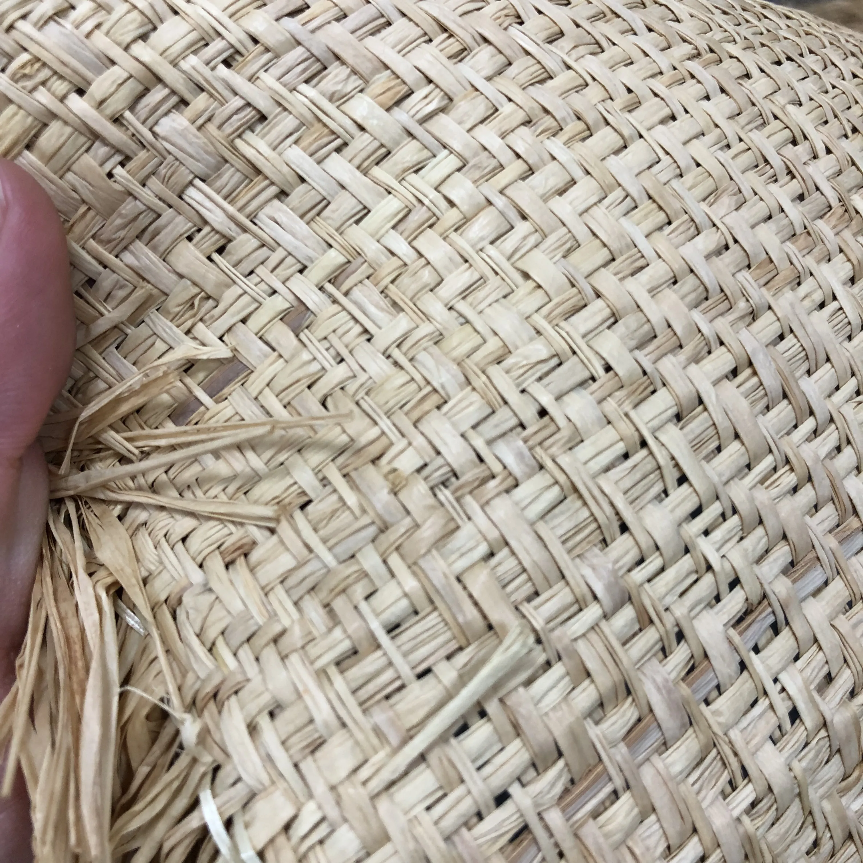 Weaving Sheets Braided Raffia Mat Woven Raffia Fabric Raffia Natural