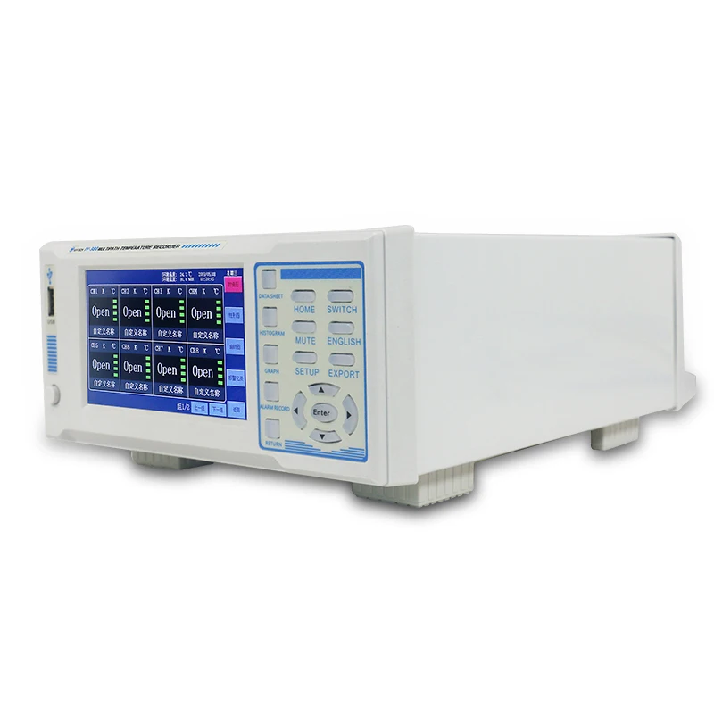 IV380 16 Channel Multi Channel Temperature Data Logger High Resolution USB Temperature Data Logger Temperature Inspection