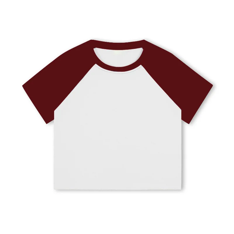 ◆as if calie◆ PRINTED RAGLAN CROP TSHIRT RED CA25AST007RDF MUSINSA | ASIF CALIE PRINTED RAGLAN CROP T-SHIRT RED