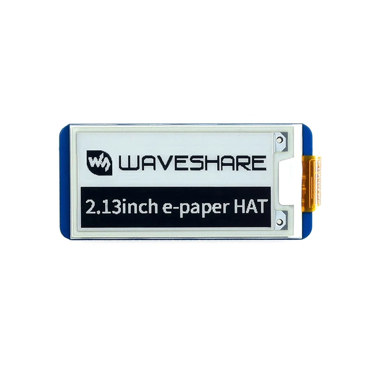 Inch e. Waveshare 2.13-дюймовый e-paper hat 250x122 213-дюймовый e-Ink display для RASPBERRYPI.