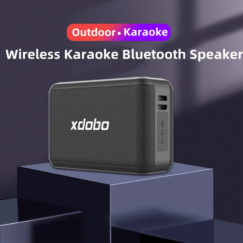XDOBO X8 PRO ミニ無線Bluetoothスピーカー・120W出力・IPX5防水