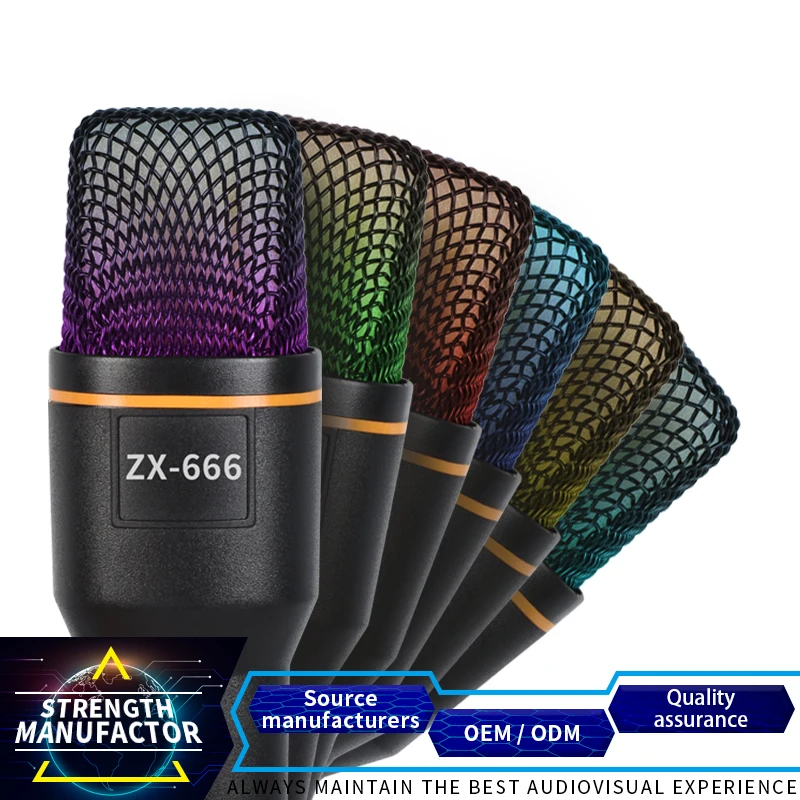 mic ZX-776 Professional USB Condenser Microphone for PC Computer