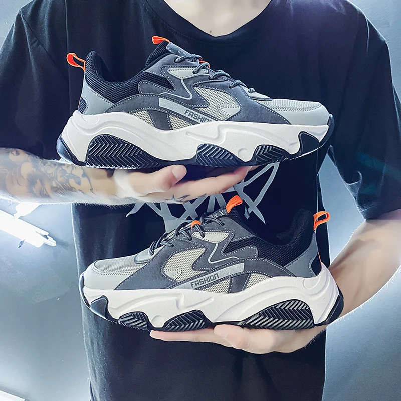 
 Высококачественная Мужская Повседневная обувь Sto, оптовая продажа 2020, новейшие дизайнерские мужские кроссовки на массивной подошве  