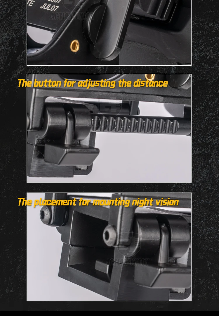 Action Union Helmet Accessory Nvg Mount Monocular Tactical Bracket