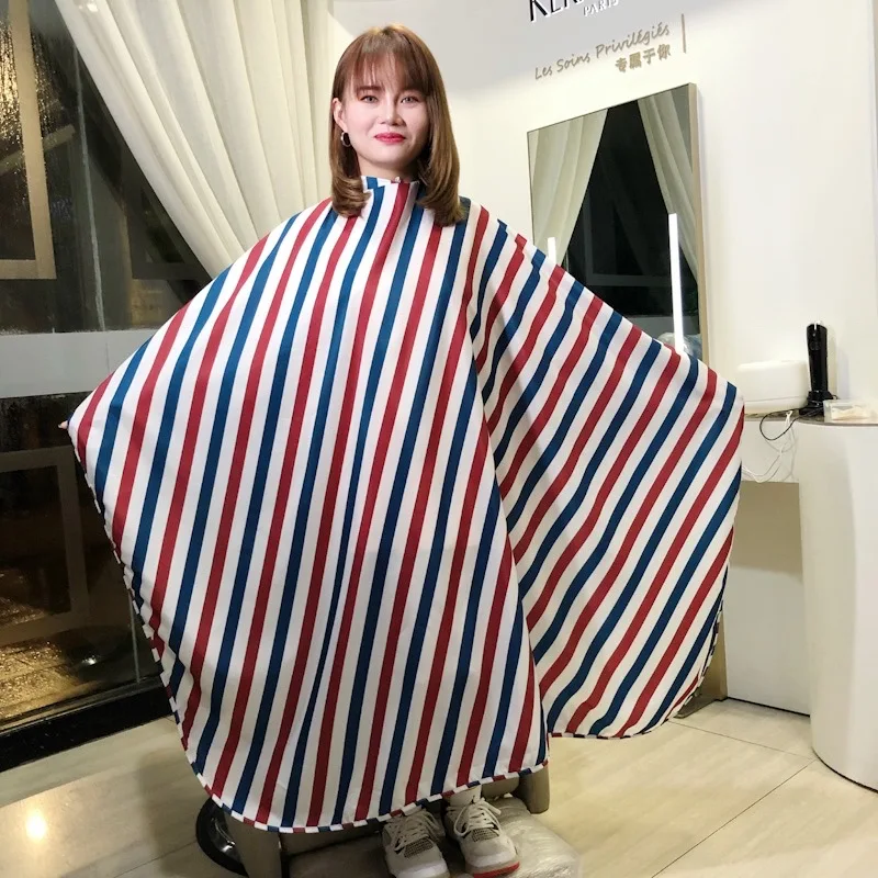 
 Оптовая продажа профессиональная Водонепроницаемая Парикмахерская накидка, накидка для стрижки волос для салона красоты с модным узором  