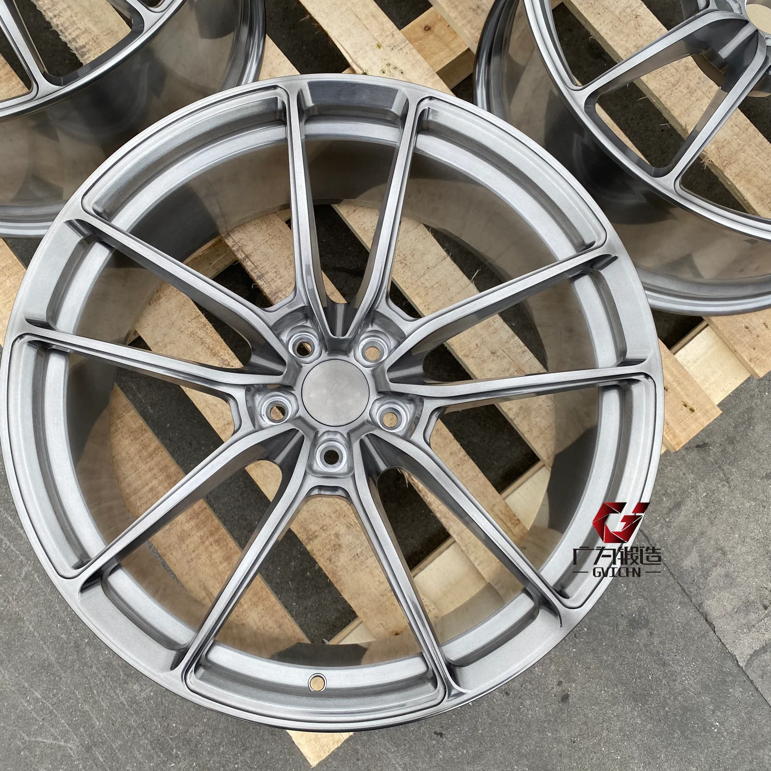 GVICHN Custom 16 17 18 19 20 21 22 inch 6061 T6 Forged Alloy Wheel Rim 5x112 5x114.3 5x120 5 Spoke Concave Passenger Car Wheels