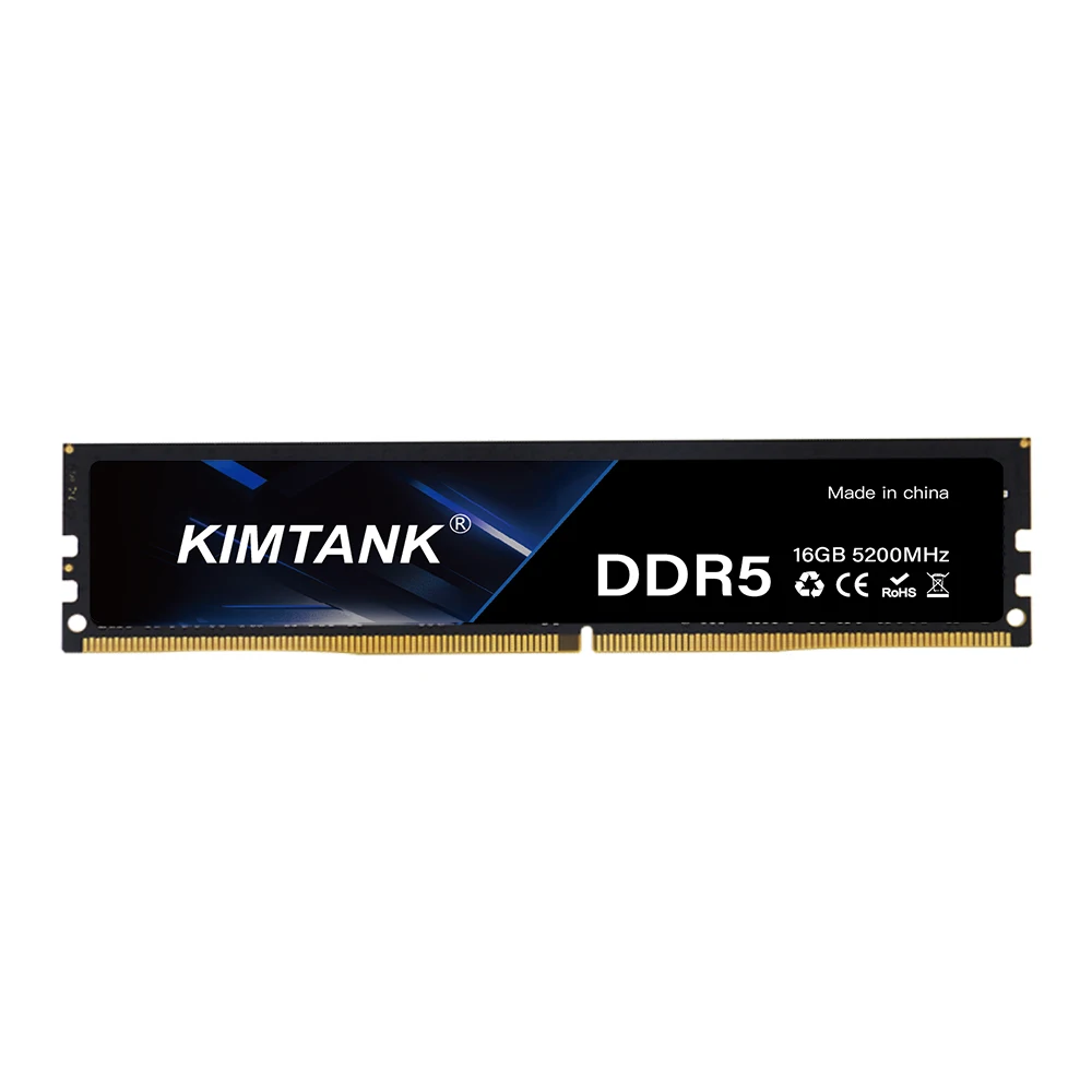 Kimtank DDR5 RAM: 8GB, 16GB, 32GB Options, 4800MHz/5200MHz