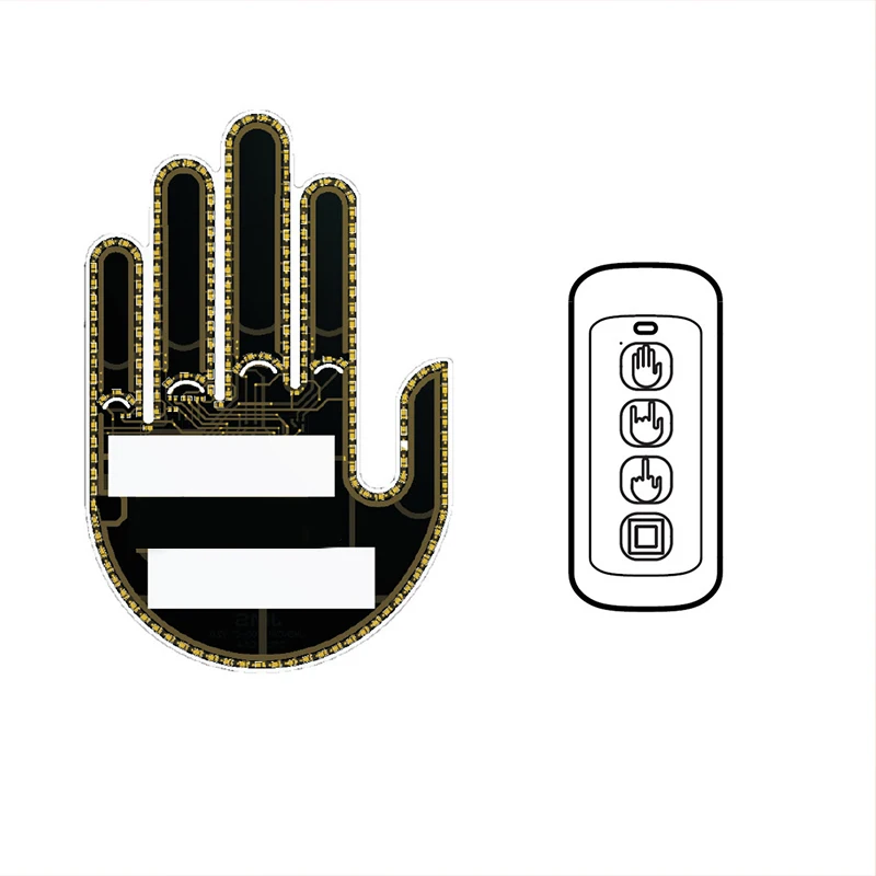 Other Car Light Accessories Middle Finger Car Light For Universal