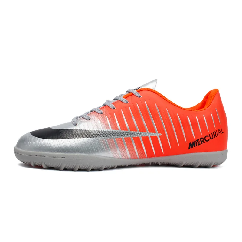 Manufacturer OEM&ODM Children Soccer Shoes Indoor Training Gym Breathable Score Shoes Football Shoes for Kids