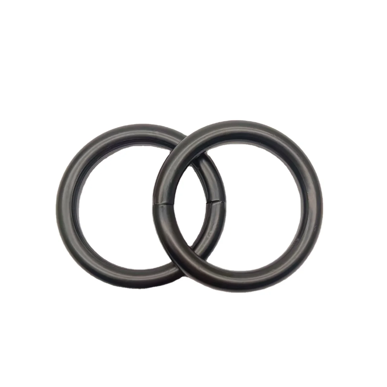 Factory Wholesale 38MM Steel O Ring Hardware Accessories Matte Black O Ring for Bag