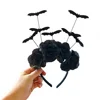 2#Black small bat hairband