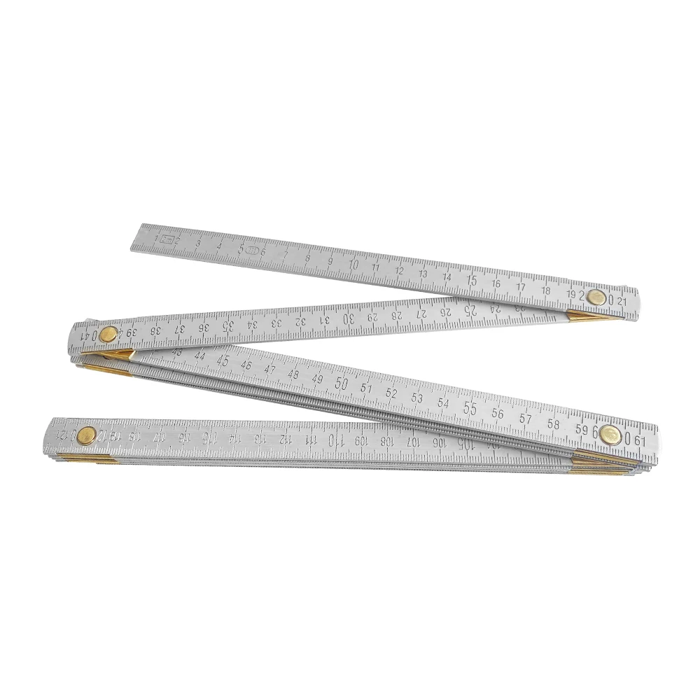 Складная линейка 2 метра/200 см белая алюминиевая складная с индивидуальным логотипом измерительные строительные инструменты для печати