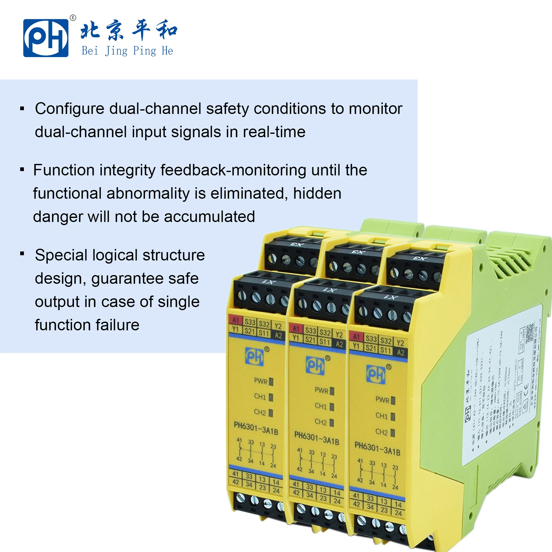 Twohand Control Buttons Input Dual Channel Safety Relay Module Buy