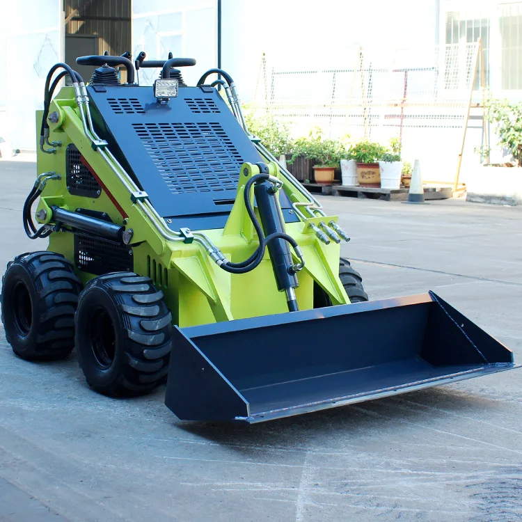 China Manufacturing Factory Skid Steer Loader Compact Track Loader For Sale Skid Steer With Various Assistive Equipment