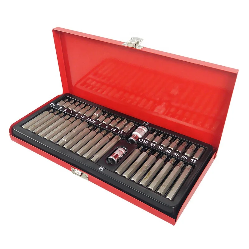 40pcs H10 Series Bits Set Hand Tool Socket Wrench Auto Repair Tool