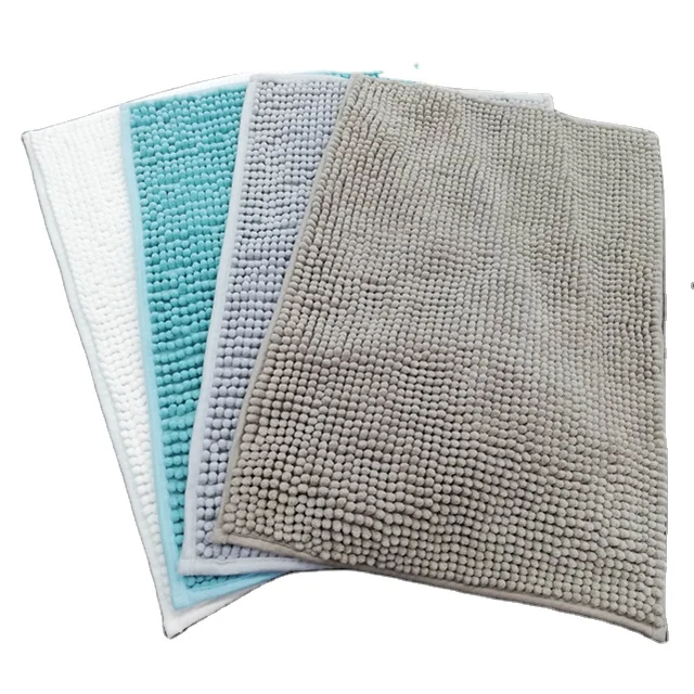 Китай, Лидер продаж, противоскользящий мягкий коврик из микрофибры и полиэстера для ванной, напольный коврик