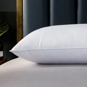 Hotel Collection Neck Support 100% Cotton Gel Cooling Memory Foam Bed Pillow Case King Size Set of 2