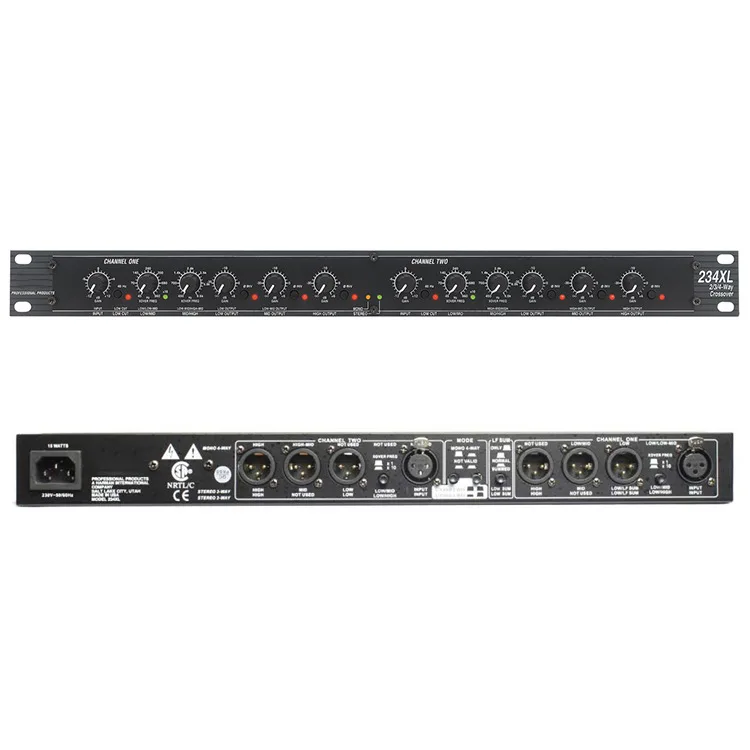 DB234XL/DB234XS Digital Crossover - Professional Audio Solutions