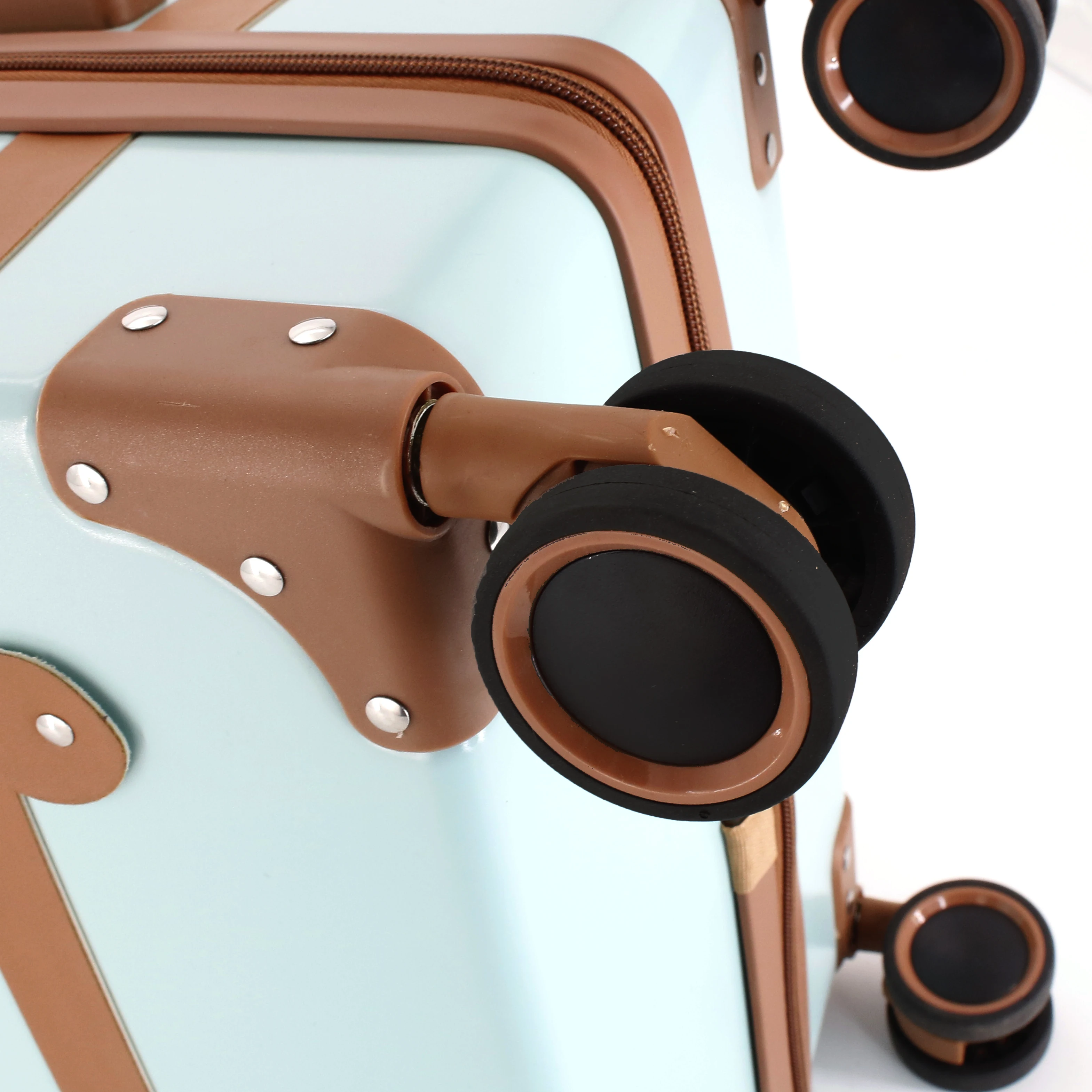 Премиум багажник ручной клади Сумка на колесиках винтажный женский чемодан молнии из натуральной искусственной