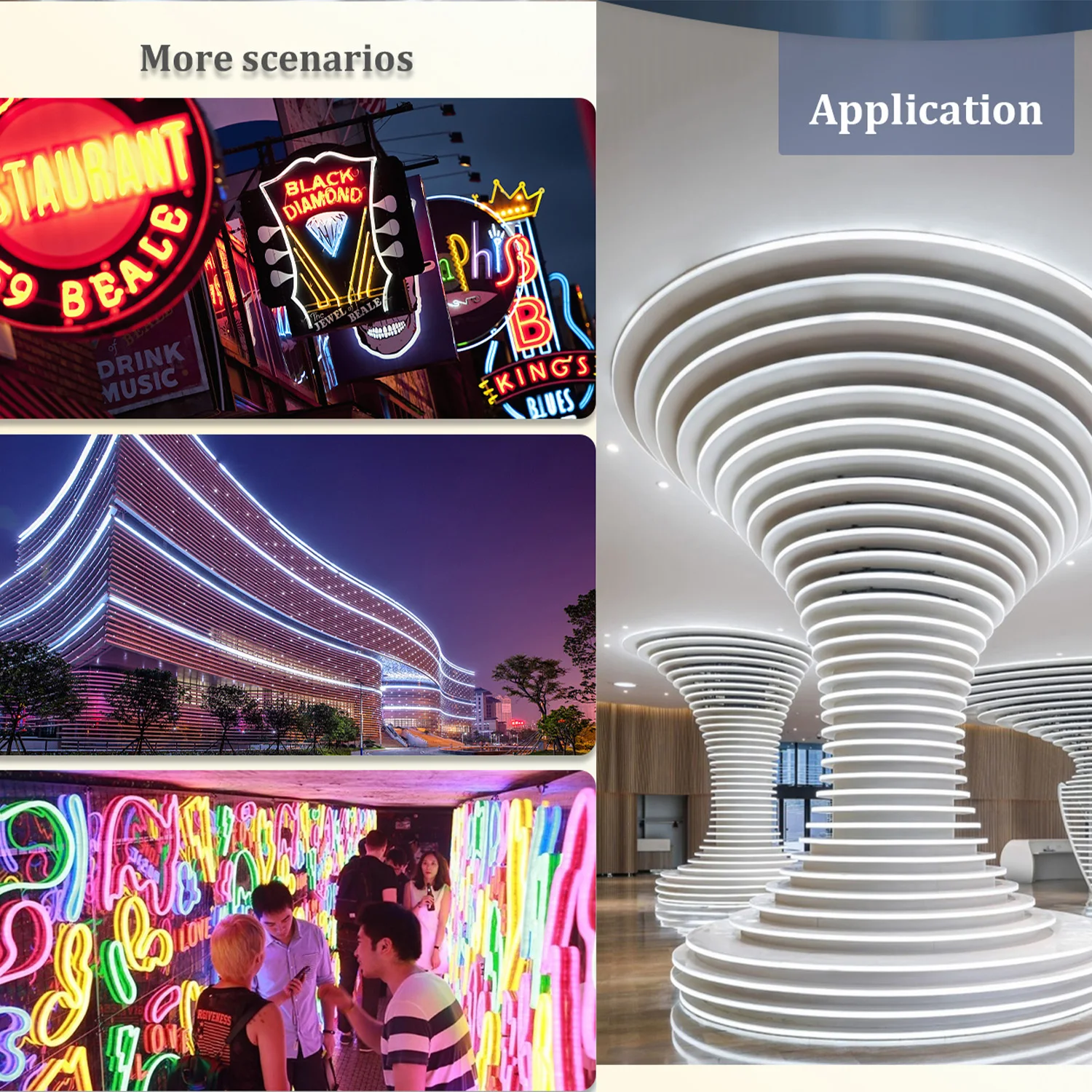 High Brightness IP67 Easy Connection Silicone Integrated Extrusion Flexible Led Rope Light