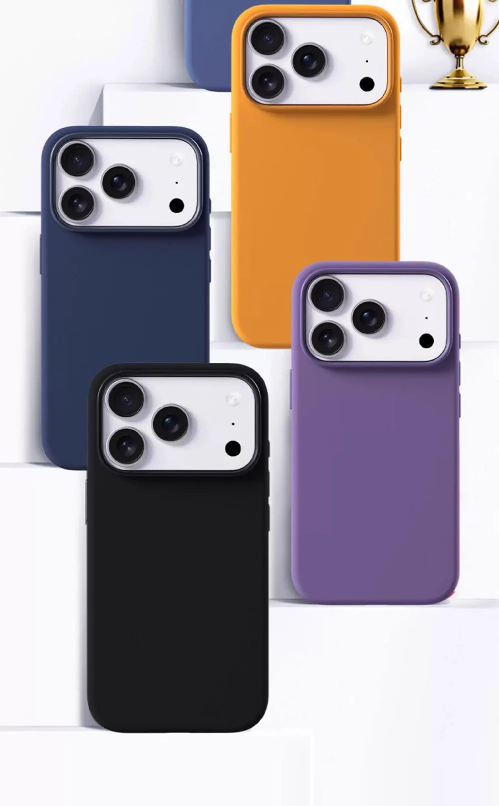 product laudtec magnetic liquid silicone case for iphone 12 17 ultra thin anti fingerprint  stain velvet lining skin friendly-11