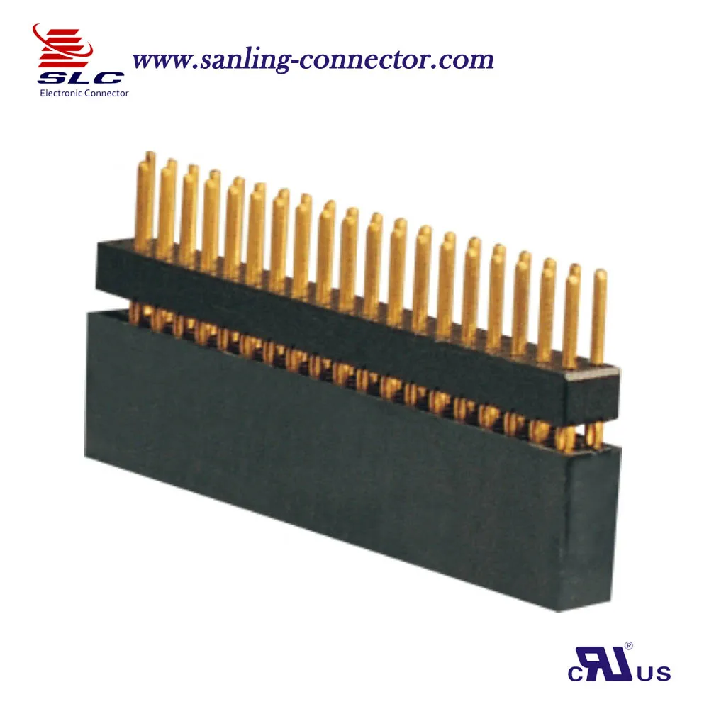 2,54 мм 16 Pin стекируемые Заголовок для Длинные pin гнездовой разъем