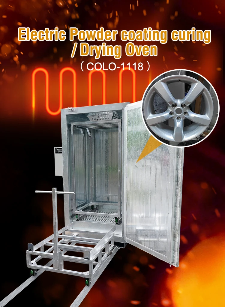 Electric Powder Coat Oven for Alloy Wheels - China Powder Coating Oven, Powder  Coat Oven