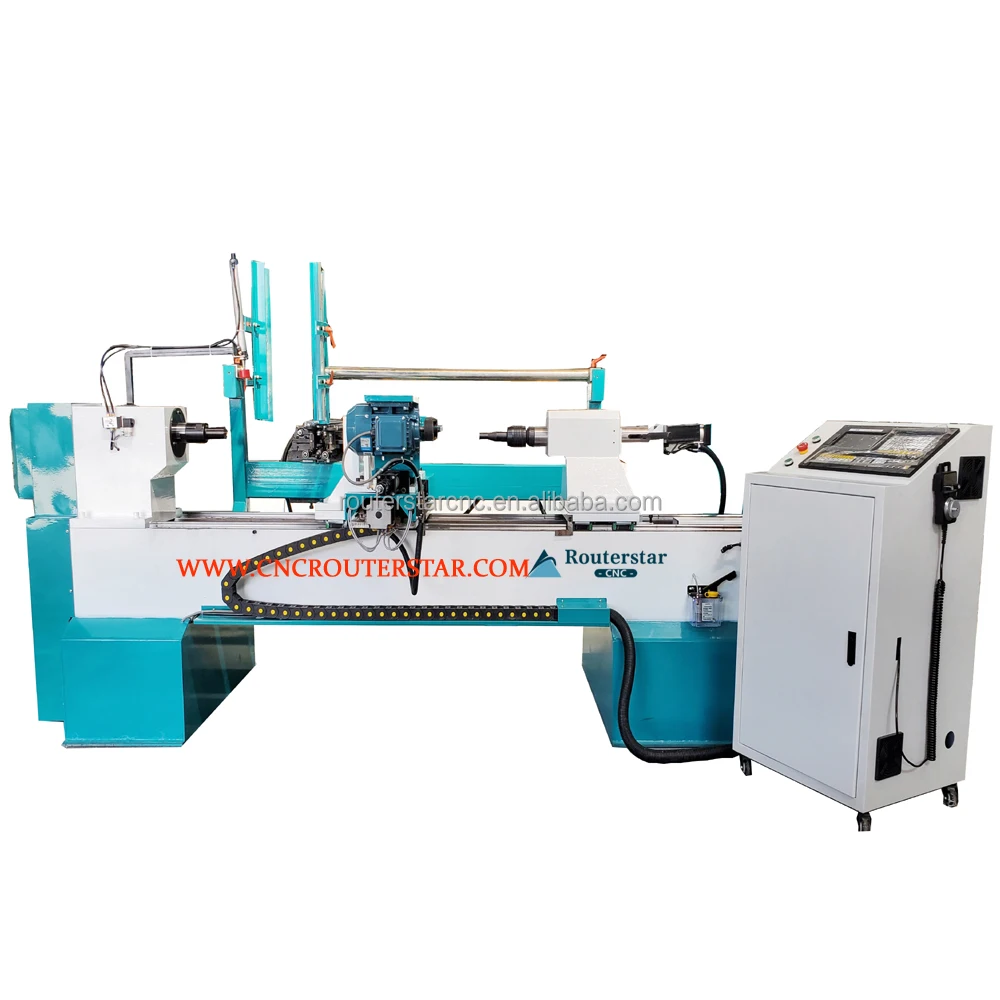 Automatic Wood Lathe Cnc Control Machine for Drum Stick
