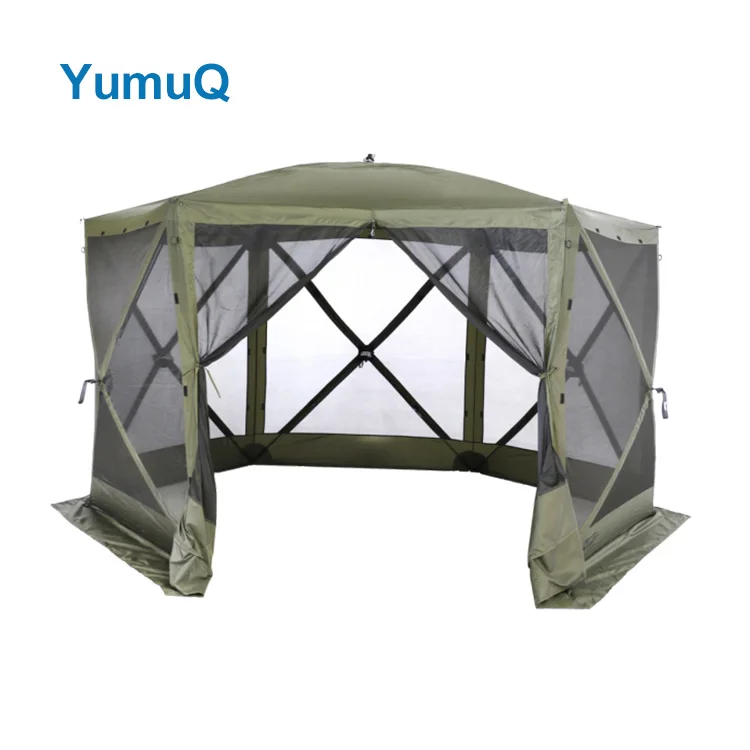 YumuQ All Seasons Portable Instant Easy Setup Pop up Alvantor Dome Starry Screen House Outdoor Camping Hub Tent